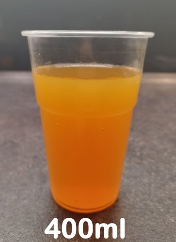 Kelímek PP transparentní ryska 500ml a 400ml Ø95 50ks/bal