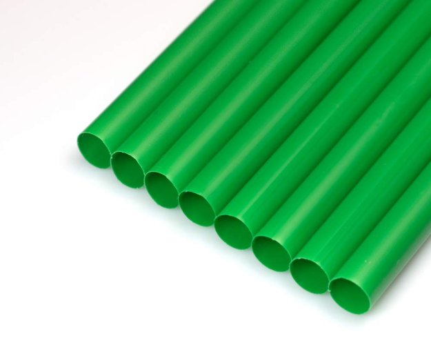JUMBO brčka 8x255mm zelená 150ks (znovu použitelná)
