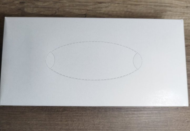Kosmetické kapesníčky v boxu 2-vrstvé 190x200mm bílá 100ks