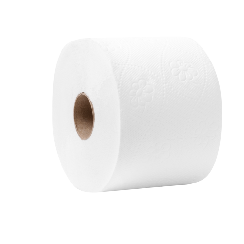 Toilettenpapier 2-lagig 400 Blatt 50m/Rolle 100% Zellstoff weiß Ø 125mm 36 Rollen/VE