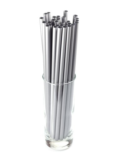 JUMBO slamky 8x255mm strieborné 150ks (opakovane použiteľné)