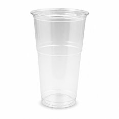 Pohár PET transparent ryska 400ml Ø95 50ks/bal