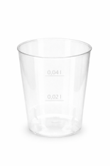 Kelímek krystal 2cl/4cl (PS) [50 ks]