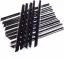 BUBBLE TEA Trinkhalme 12x210mm schwarz 250 St. MEHRWEG