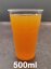 Kelímek PP transparentní ryska 500ml a 400ml Ø95 50ks/bal