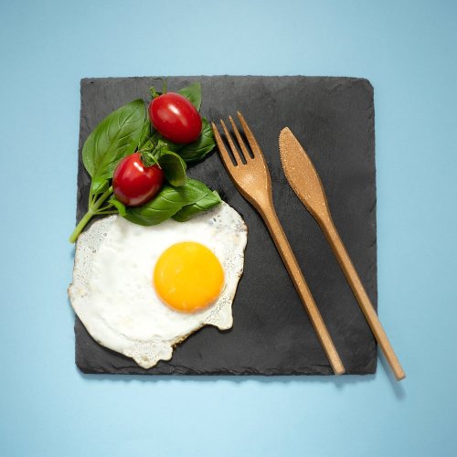 WPC Löffel 18cm braun Mehrweg 50Stk