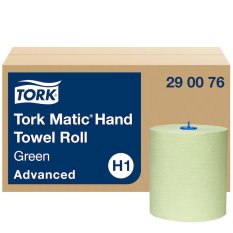 TORK 290076 – Matic® jemné papírové ručníky zelené v roli H1 Advanced 150m, 2 vrst.