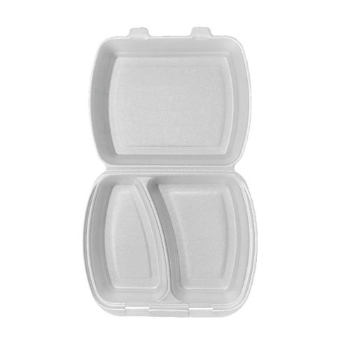 MB2 Menu box (XPS) 2dielny biely 240 x 210 x 70 mm [125ks/bal]