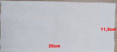 V-Falz Falthandtücher 1-lagig 25x23cm weiß 100% Zellstoff 200 Stk.