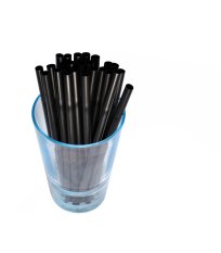 MARTINI brčka 5x130mm černá 250ks (znovu použitelná)