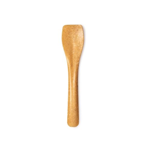 Zmrzlinová lyžička drevo kompozit hnedá 9,5cm WPC (660ks) reusable