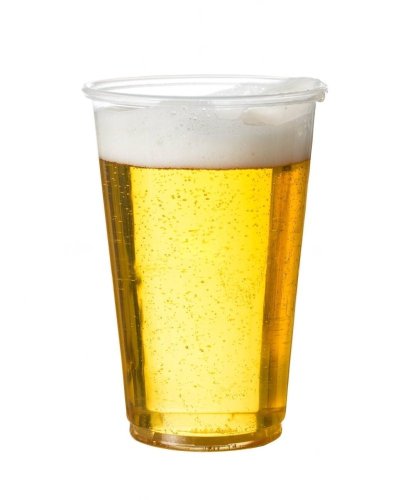 Kelímek PP pivní transparentní ryska 300ml Ø95 50ks/bal