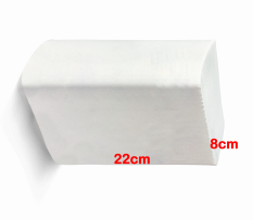 Papírové ručníky skládané Z 2-vrstvé 22x24cm bílé 100% celulóza 150ks