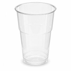 Pohár PET transparent ryska 250ml Ø78 50ks/bal