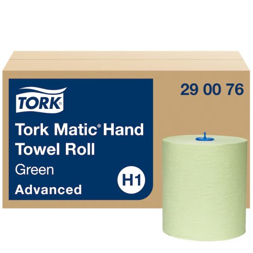 TORK 290076 – Matic® jemné papírové ručníky zelené v roli H1 Advanced 150m, 2 vrst., [6 ks]