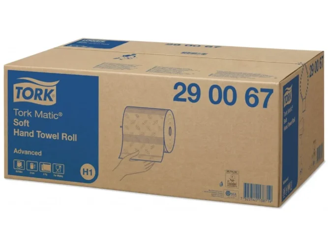 TORK 290067 – Matic® weiches Rollenhandtuch weiß H1 Advanced 150m, 2 lg