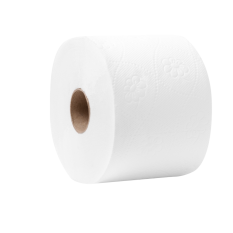 Toaletný papier Ø 125mm 2-vrstvový návin 50m biela 400 útržkov 100% celulóza [36 ks]