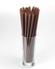 JUMBO brčka 8x255mm hnědá 150ks (znovu použitelná)