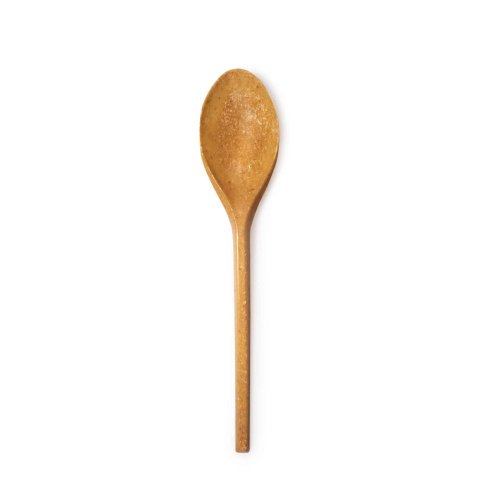 Lyžička drevo kompozit hnedá 13cm WPC (50ks) reusable