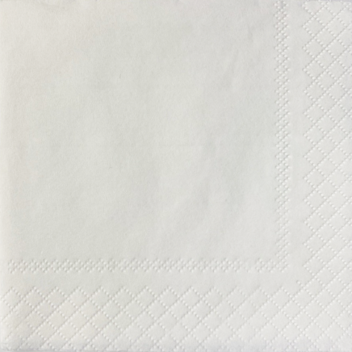Servietten weiß 24x24cm 2-lagig 1/4-Falz 100% Zellstoff 250 Stk.