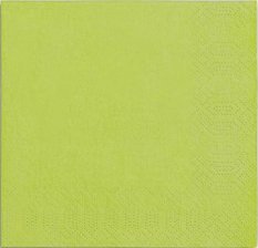 Obrúsok žltozelený 24x24cm 2vr 1/4 skladanie 100% celulóza 250ks