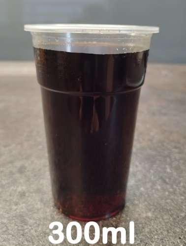 Kelímek PP transparentní ryska 300ml Ø78 50ks/bal