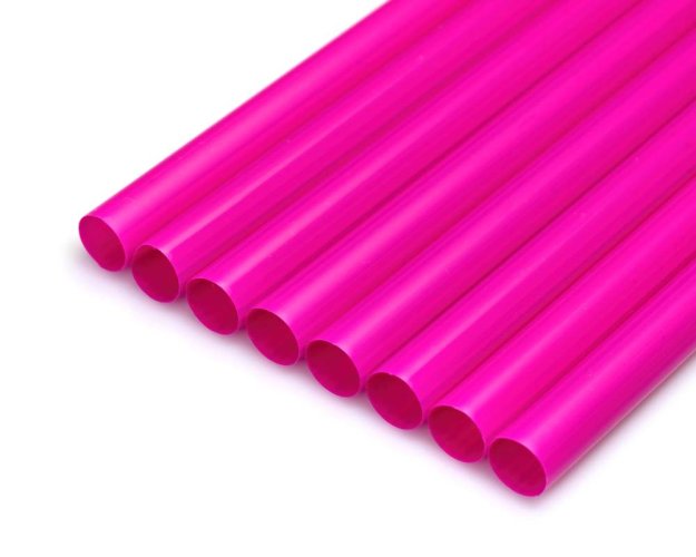JUMBO slamky 8x255mm ružové 150ks (na opakované použitie)