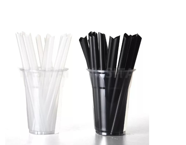 BUBBLE TEA Trinkhalme 12x230mm transparent 250 St. MEHRWEG
