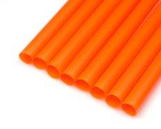 JUMBO brčka 8x255mm oranžová 150ks (znovu použitelná)